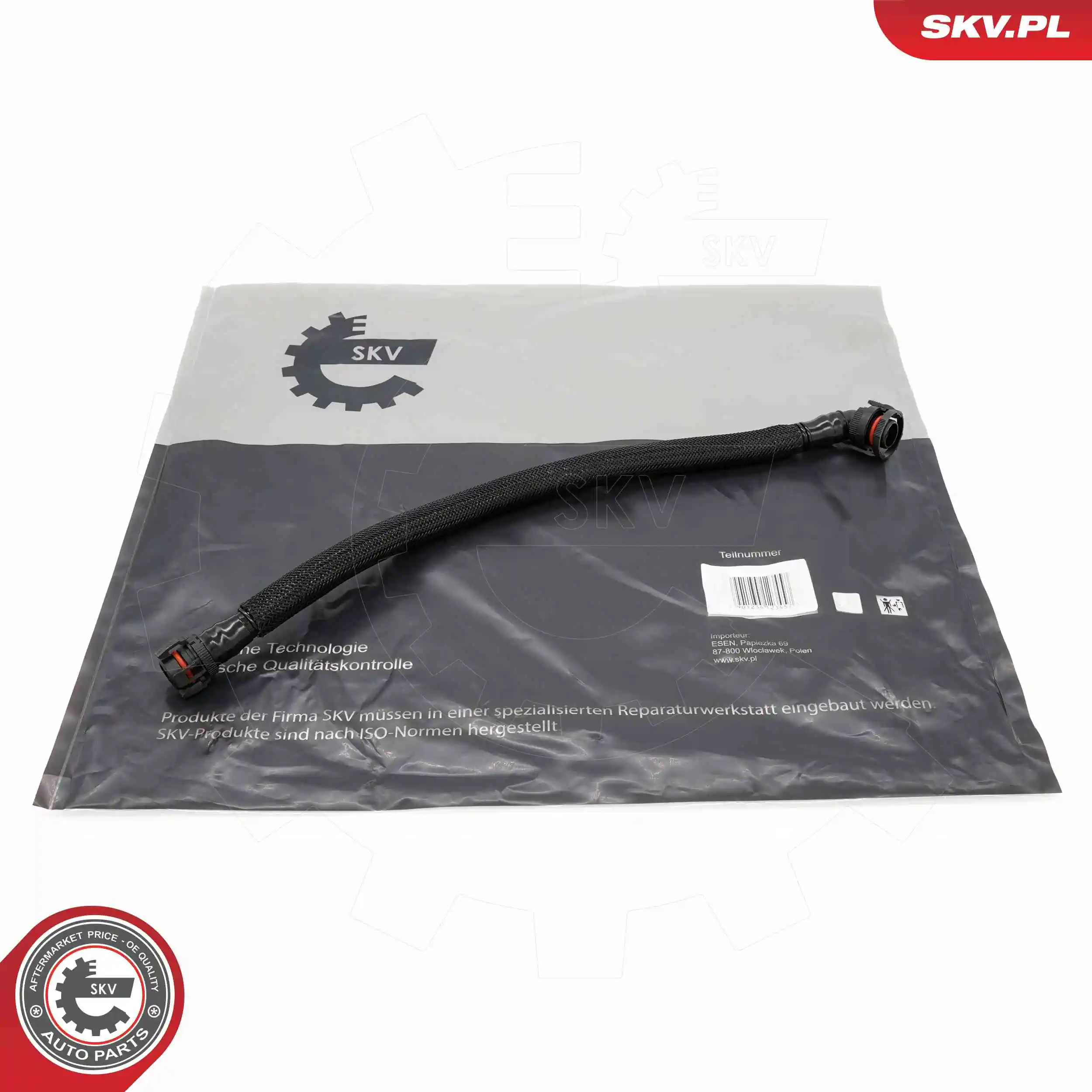 Hose, crankcase ventilation